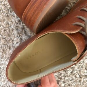 Brown Leather Oxfords by Nisolo